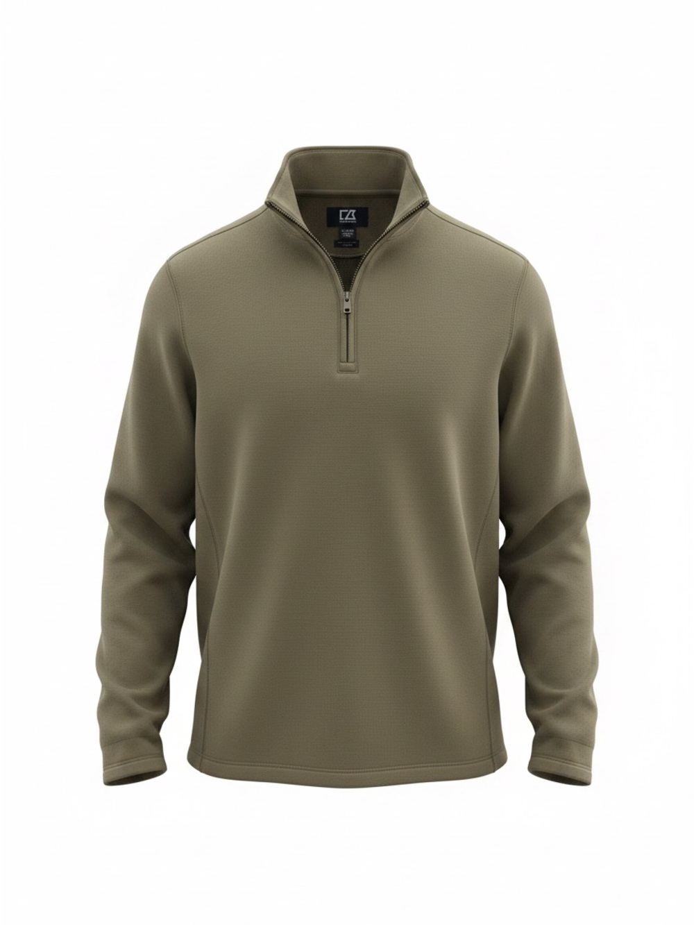 Cutter & Buck Women’s Quarter-Zip Sweatshirt – XXL – Taupe